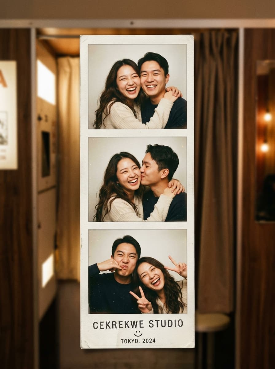 Sample Photostrip Couple Cekrekwe
